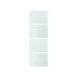 LUNDBRÄSMA 4 panels for sliding door frame 