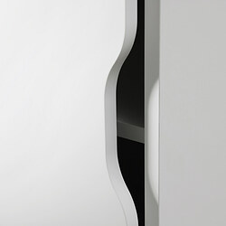 Measurement Illustration - ALEX storage unit on casters