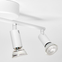 KRUSNATE ceiling light with 4 spotlights