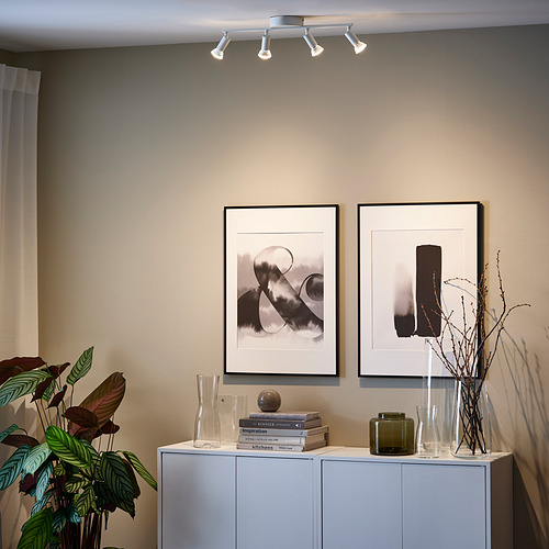 KRUSNATE, ceiling light with 4 spotlights. 6 of 7 open dialog