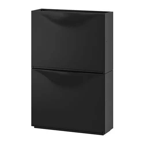 IKEA　TRONES IKEA Mayagüez - TRONES shoe/storage cabinet, black, 20 1/2 