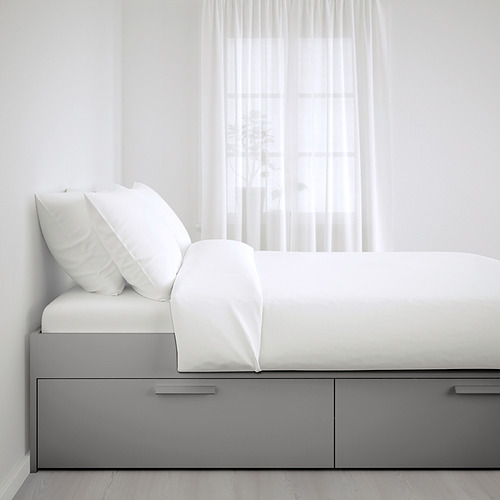 BRIMNES, bed frame with storage. 3 of 8 open dialog