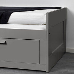 BRIMNES diván Twin con 2 gavetas, sin mattress