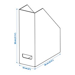 Measurement Illustration - FJÄDERHARV magazine file