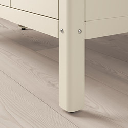 Measurement Illustration - KOLBJÖRN shelving unit with cabinet