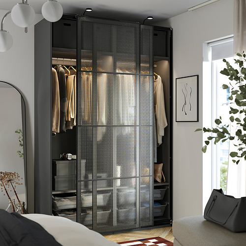 PAX / LUNDBRÄSMA, armario+puertas corredizas. 2 de 4 abrir diálogo