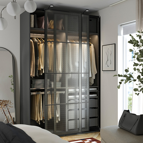 PAX / LUNDBRÄSMA, armario+puertas corredizas. 2 de 4 abrir diálogo