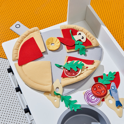 DUKTIG, 24-piece pizza set . 4 of 4 open dialog