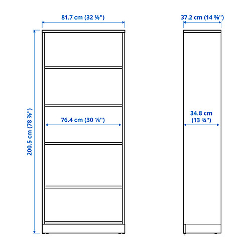 TONSTAD, bookcase. 4 of 4 open dialog