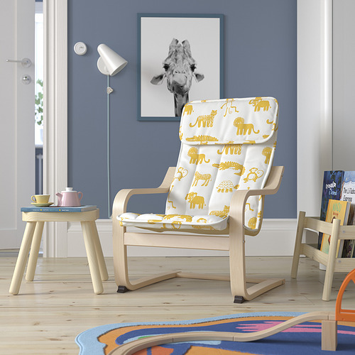 POÄNG, kid's armchair. 3 of 4 open dialog
