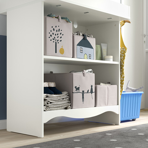 SMÅGÖRA, changing table/bookshelf. 5 of 6 open dialog