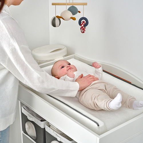 SMÅGÖRA, changing table/bookshelf. 4 of 6 open dialog