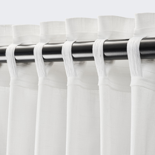 SILVERLÖNN, sheer curtains, 1 pair. 4 of 5 open dialog