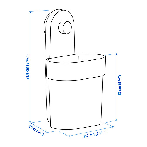 ÖBONÄS, container with suction cup. 8 of 8 open dialog