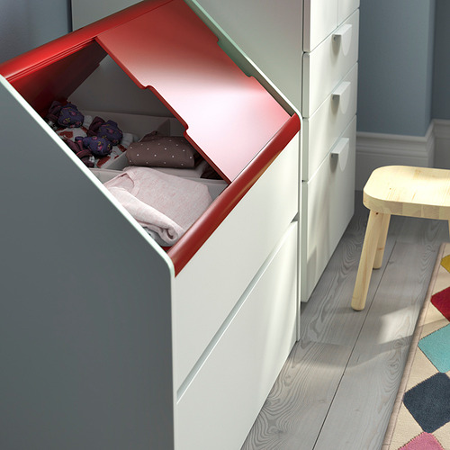 VITBJÖRN, storage unit with drawer. 6 of 9 open dialog
