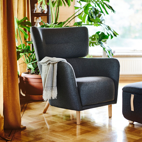 OSKARSHAMN, wing chair. 2 of 6 open dialog