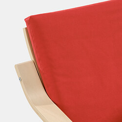 Ilustración de medidas - POÄNG sillón con respaldo bajo