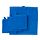 Select colour variation: bright blue, 12 "x12 "