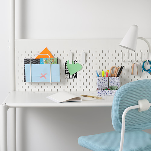 VITVAL, loft bed frame with desk top. 7 of 7 open dialog