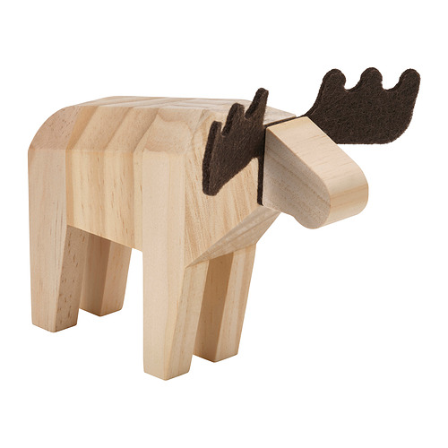 HÖSTAGILLE, decoration, moose. 1 of 3 open dialog