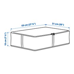 Ilustración de medidas - HEMMAFIXARE caja de almacenaje