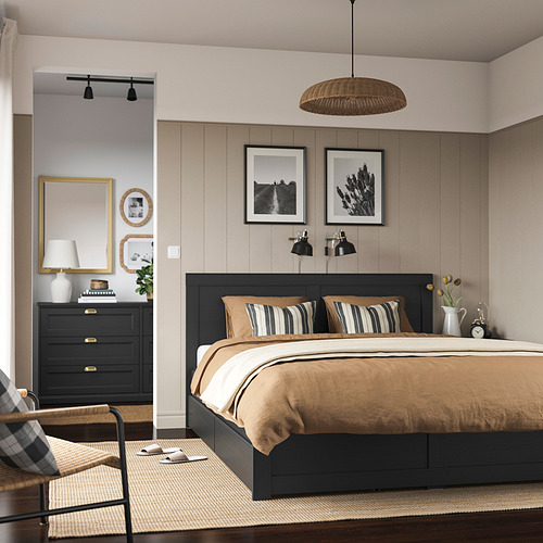 FÅGELFJÄLLET, base de cama+2 cajas almacenamiento. 2 de 9 abrir diálogo