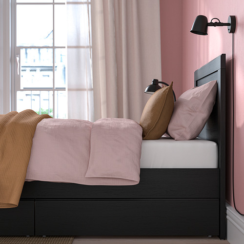 FÅGELFJÄLLET, base de cama+2 cajas almacenamiento. 3 de 8 abrir diálogo