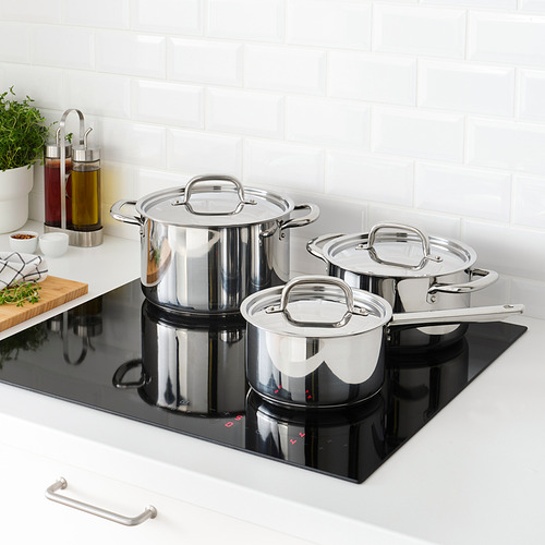 IKEA 365+, batería de cocina, 6 piezas. 6 de 7 abrir diálogo