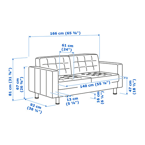 MORABO, 2-seat sofa. 8 of 8 open dialog