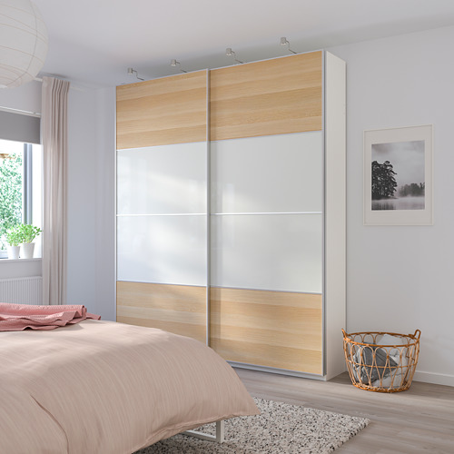 MEHAMN, 4 panels for sliding door frame. 2 of 5 open dialog