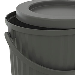 Measurement Illustration - DAMMÄNG bin with lid