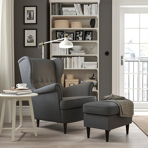 STRANDMON, wing chair. 2 of 9 open dialog