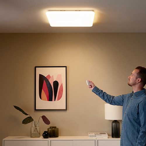 JETSTRÖM, LED ceiling light panel 4600 lm 2700K. 2 of 5 open dialog