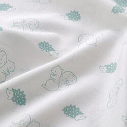 LEN duvet cover 1 pillowcase f crib