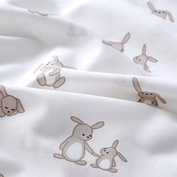 LEN duvet cover 1 pillowcase for crib