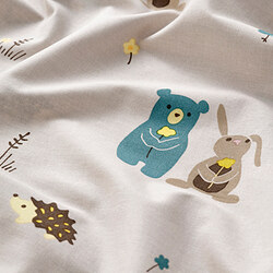 LEN duvet cover 1 pillowcase for crib