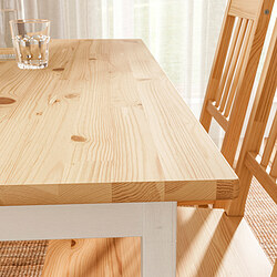 Measurement Illustration - PINNTORP table and 4 chairs