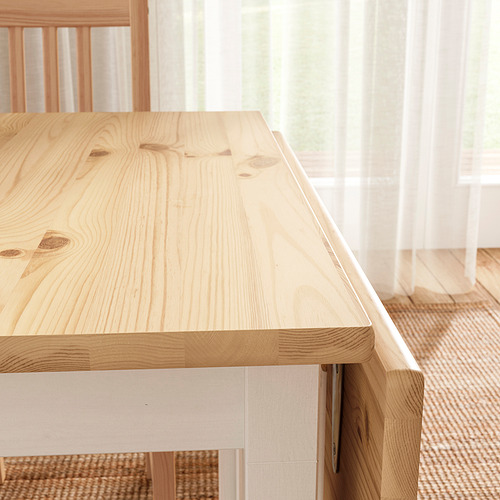 Measurement Illustration - PINNTORP/FRÖSVI table and 2 folding chairs