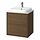 Select colour variation: brown oak effect/white marble effect