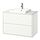 Select colour variation: white/white marble effect
