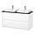 Select colour variation: high gloss white/black marble effect
