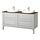 Select colour variation: light gray/brown walnut effect