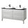 Select colour variation: light gray/black marble effect
