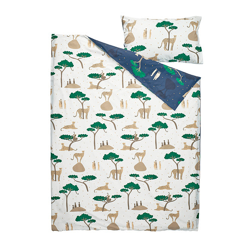 SANDLÖPARE, funda nórdica+funda de almohada. 2 de 7 abrir diálogo