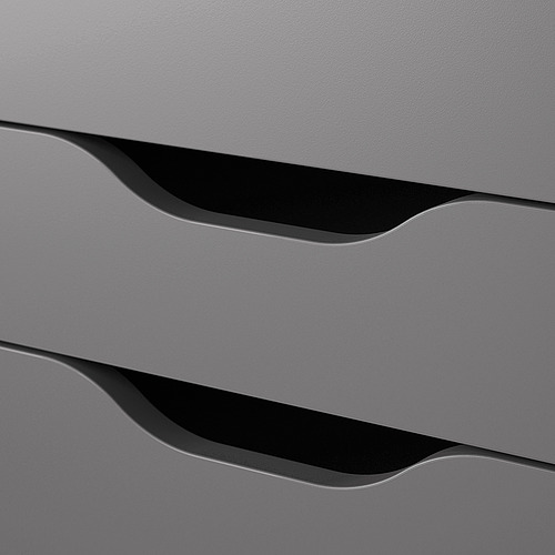 ALEX, 6-drawer filing cabinet with wheels. 5 of 9 open dialog