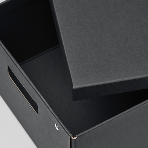 FJÄDERHARV, storage box with lid. 8 of 10 open dialog