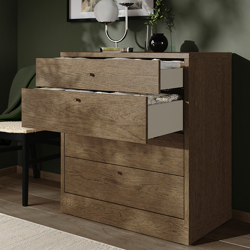 TONSTAD, 4-drawer chest. 4 of 4 open dialog