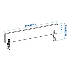 Measurement Illustration - NATTAPA guard rail