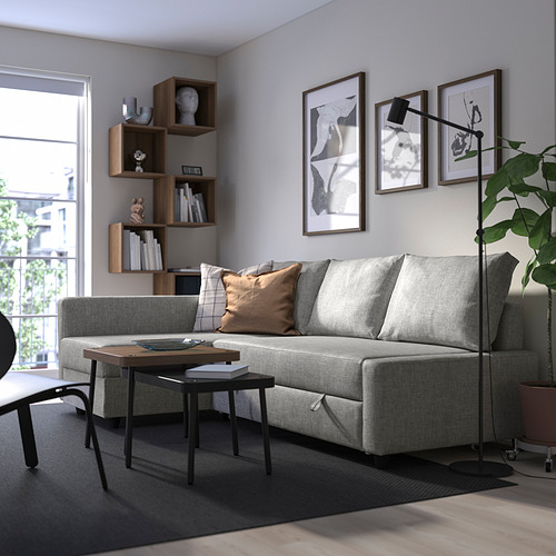 FRIHETEN, sleeper 3-seat sofa with chaislongue. 4 of 9 open dialog