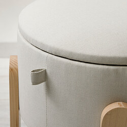 Measurement Illustration - FÖRLUNDA pouffe